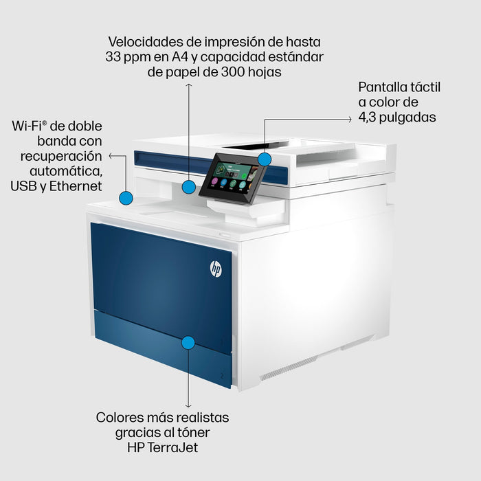 EAN 0196068323189 - HP Color LaserJet Pro MFP 4302dw Printer Laser A4 600 x 600 DPI 33 ppm Wifi imagen 10