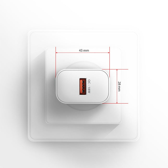 EAN 8595247908346 - Axagon ACU-QC18W cargador de dispositivo móvil Teléfono móvil, Smartphone, Reloj inteligente, Tableta, Un imagen 7