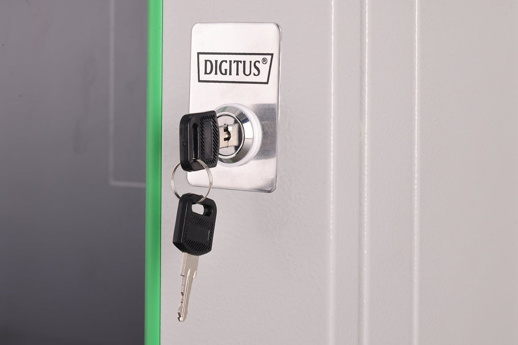 EAN 4016032221708 - Digitus DN-19 09-U-EC armario rack 9U Bastidor de pared Gris imagen 9