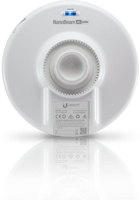 EAN 0810354026348 - Ubiquiti NanoBeam 5AC Gen 2 Puente wifi 450 Mbit/s Blanco imagen 2