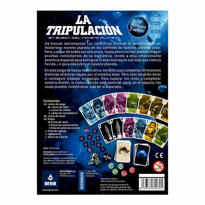 EAN 8436589620605 - Devir La Tripulación 15 min Juego De Cartas Juego de bazas imagen 5