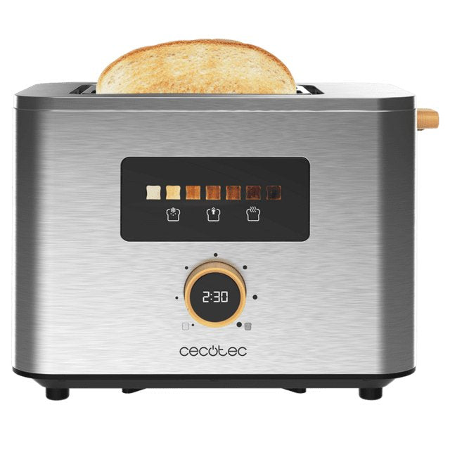 EAN 8435484048439 - Cecotec 04843 tostadora 7 2 rebanada(s) 950 W Acero inoxidable imagen 3