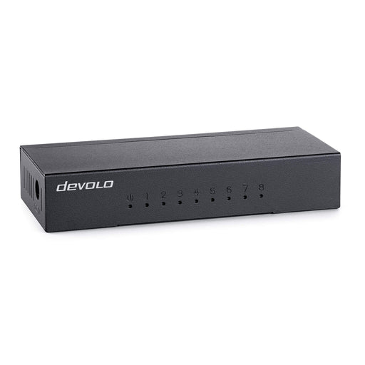 EAN 4250059672345 - Devolo 7234 switch No administrado Gigabit Ethernet (10/100/1000) Escritorio Negro imagen 1