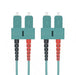 EAN 4005938166701 - Helos 216670 Cable de fibra óptica e InfiniBand 15 m SC Color aguamarina imagen 1