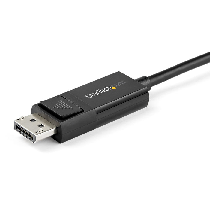 EAN 0065030887939 - StarTech.com CDP2DP141MBD adaptador de cable de vídeo Negro imagen 2