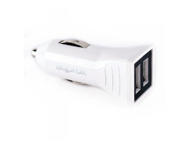 EAN 8435099516194 - Approx APPUSBCAR31W cargador de dispositivo móvil GPS, Auriculares, Teléfono móvil, Smartphone, Reloj int imagen 3