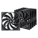 EAN 4895213703291 - ARCTIC F12 Carcasa del ordenador Ventilador 12 cm Negro 5 pieza(s) imagen 1