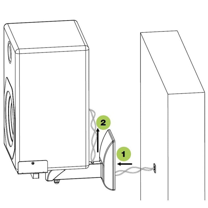 Soporte De Abrazadera Para Altavoces Techly Ica-Sp Ss201 X2