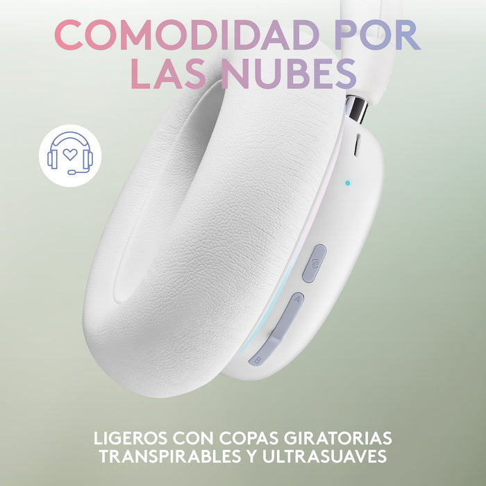 EAN 5099206097520 - Logitech G 981-001083 auricular y casco Auriculares Inalámbrico Diadema Juego Bluetooth Blanco imagen 9