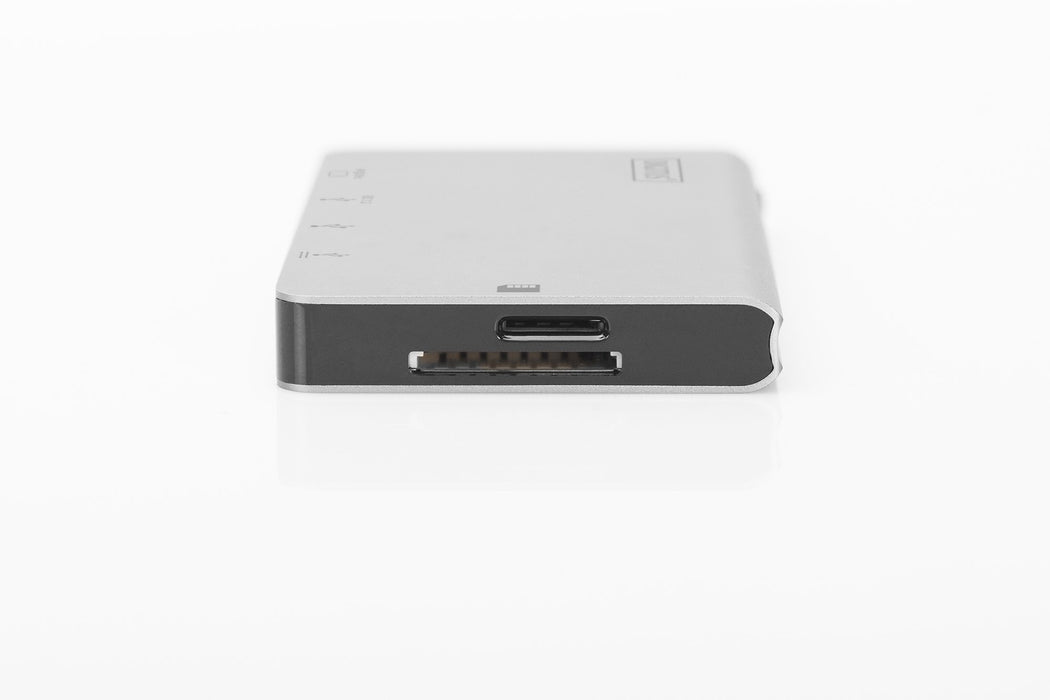 EAN 4016032450481 - Digitus DA-70867 base para portátil y replicador de puertos USB 3.2 Gen 1 (3.1 Gen 1) Type-C Plata imagen 3