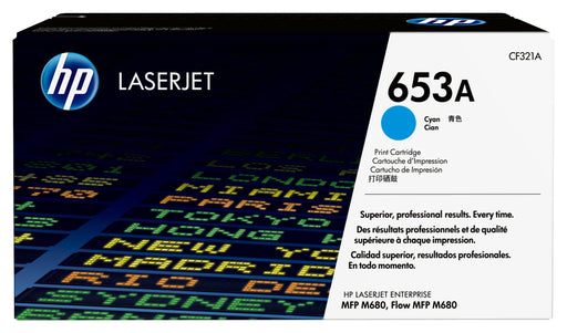 EAN 0886112501136 - HP 653A Cyan Original LaserJet Toner Cartridge cartucho de tóner 1 pieza(s) imagen 2