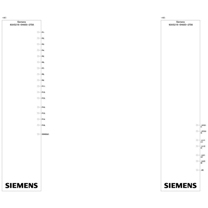 Siemens 6gk5216-0ha00-2ts6 Industrial Ethernet Switch - Switch - 1 Gbps