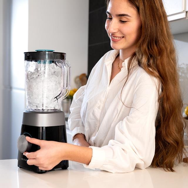 EAN 8435484039154 - Cecotec Power Black Titanium 1300 MAX 1,5 L Batidora de vaso 1300 W Negro, Gris imagen 7