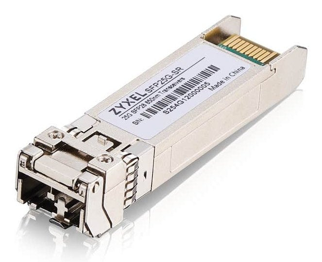 EAN 4718937649525 - Zyxel SFP25G-SR-ZZ0101F red modulo transceptor Fibra óptica 25000 Mbit/s SFP28 850 nm imagen 1