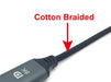 EAN 4015867228739 - Equip 133421 adaptador de cable de vídeo 1 m USB Tipo C Gris imagen 4