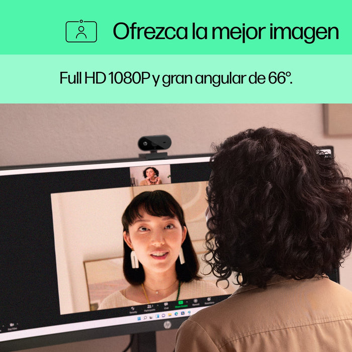 EAN 0196188941430 - HP 320 FHD Webcam cámara web 1920 x 1080 Pixeles USB Negro imagen 13