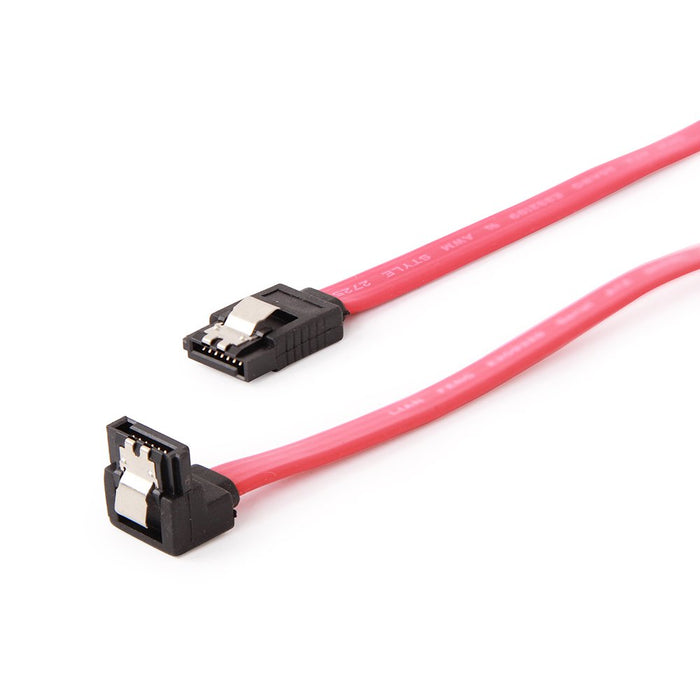 EAN 8716309099509 - Gembird CC-SATAM-DATA90-0.1M cable de SATA 0,1 m Rojo imagen 2