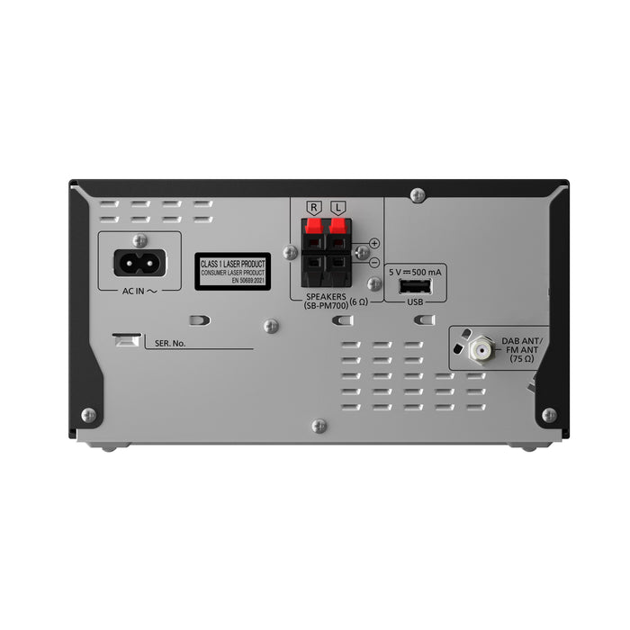 EAN 5025232948000 - Panasonic SC-PM704 Microcadena de música para uso doméstico 80 W Negro imagen 3