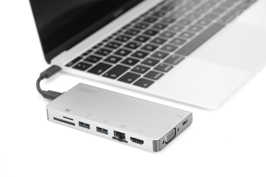 EAN 4016032450443 - Digitus DA-70866 base para portátil y replicador de puertos Alámbrico USB 3.2 Gen 2 (3.1 Gen 2) Type-C Pl imagen 10