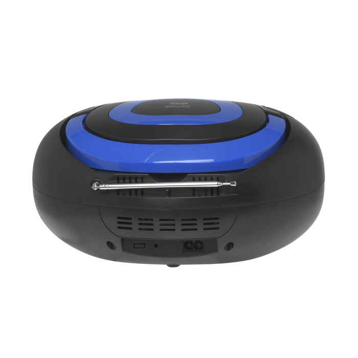 EAN 5706751040702 - Denver TCL-212BT BLUE Negro, Azul Reproductor de CD portátil imagen 6