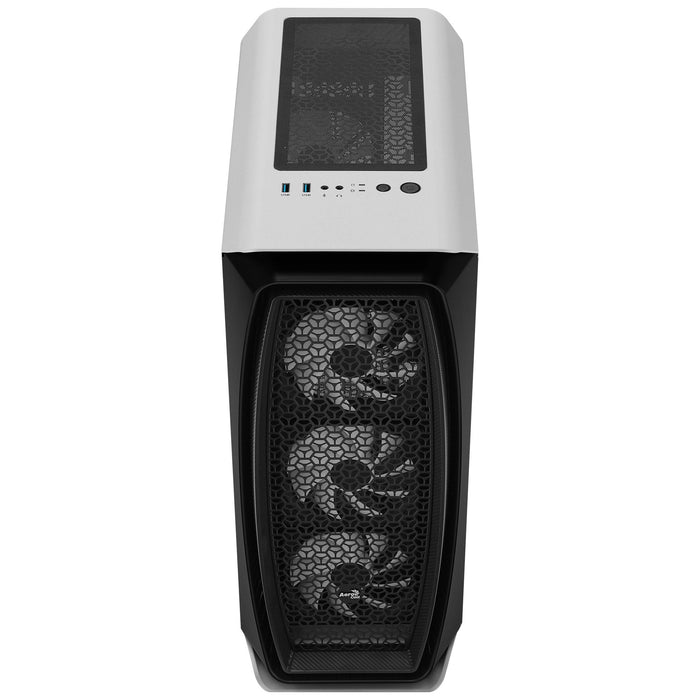Caja Gaming Semitorre Aerocool Aero One Frost Blanco