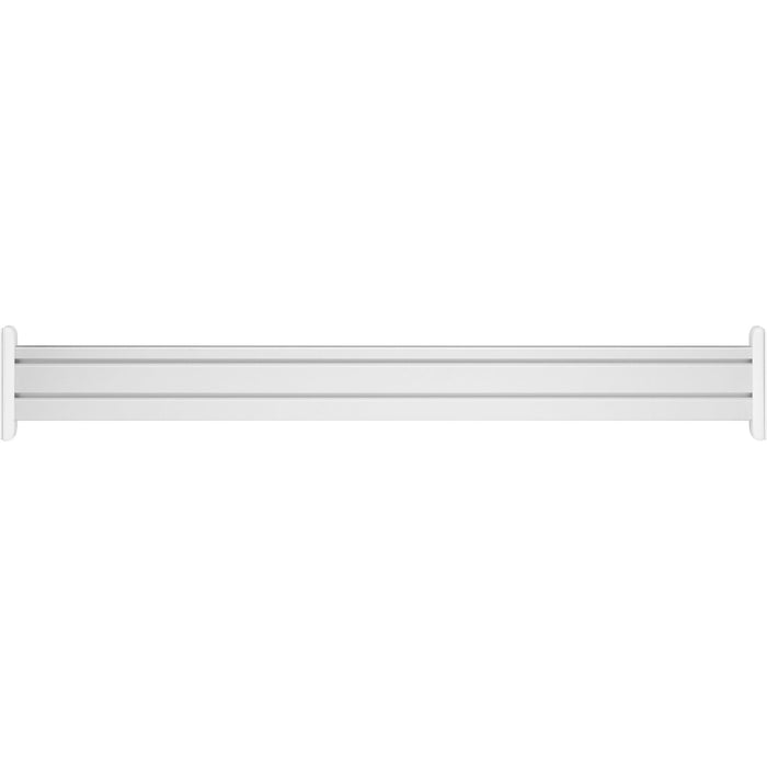 Inline Slatwall Panel Aluminio, Para Montaje En Mesa, 1m