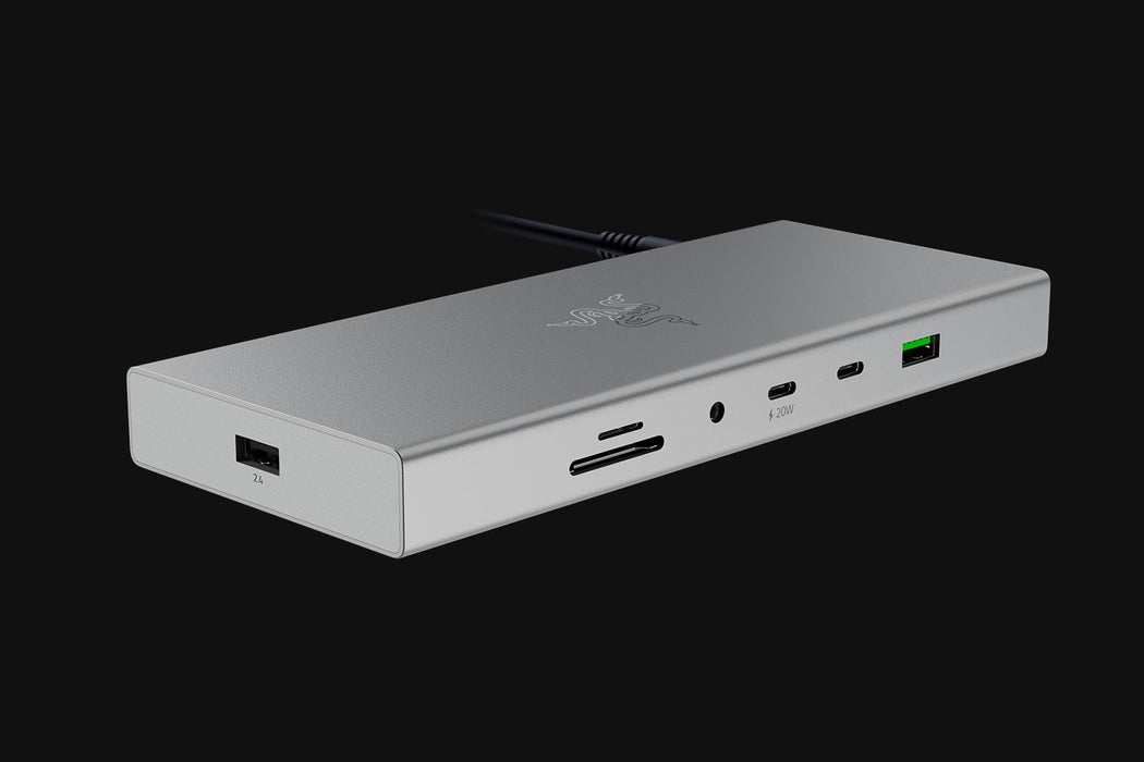 EAN 8887910053331 - Razer USB 4 Dock USB Tipo C 10000 Mbit/s Plata imagen 4