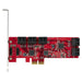 EAN 0065030893763 - StarTech.com 10P6G-PCIE-SATA-CARD tarjeta y adaptador de interfaz Interno imagen 6