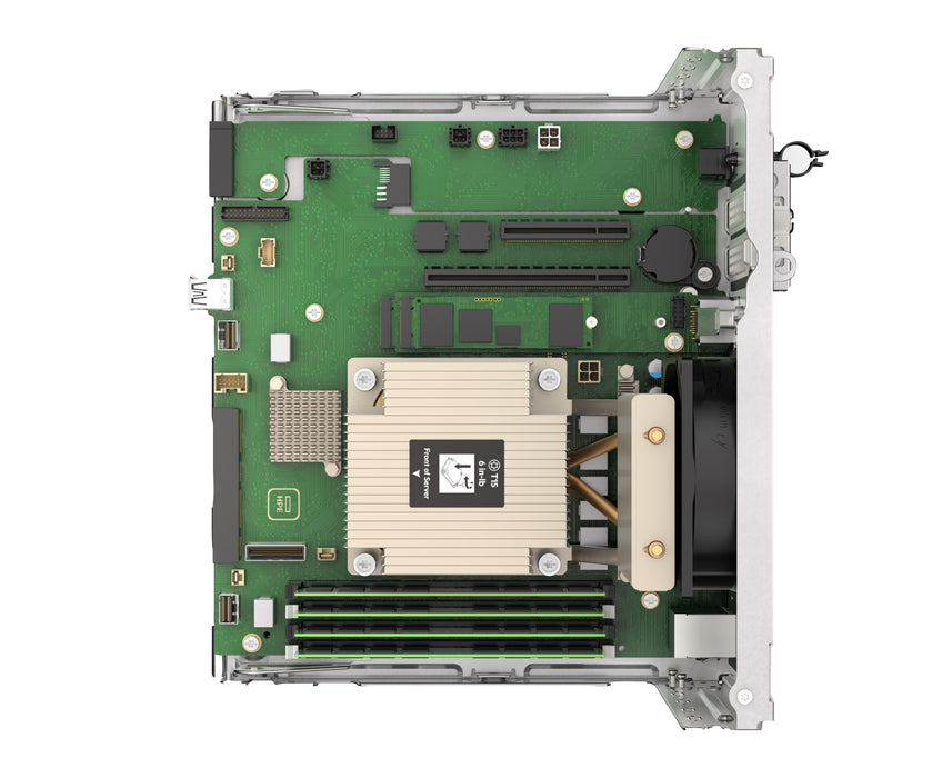 EAN 0190017701851 - HPE ProLiant MicroServer Gen11 G7400 2-core VROC 4LFF-NHP 180W External PS Compute Module Server servidor imagen 4