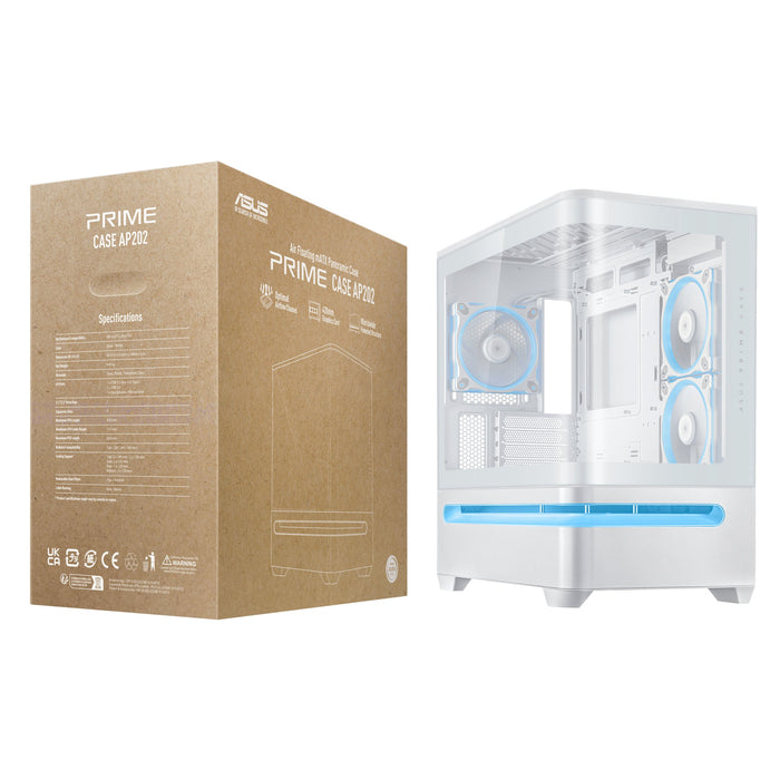 EAN 4711636006613 - ASUS PRIME AP202 ARGB Midi Tower Blanco imagen 19