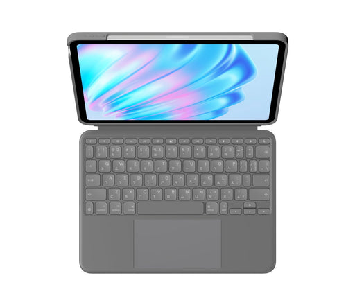 EAN 5099206121935 - Logitech Combo Touch QWERTZ Suizo Smart Connector Gris imagen 1