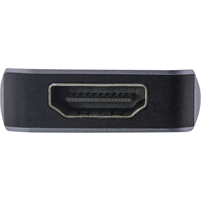 Hub Inline Usb 3.2 Gen.1, 2x Usb-A 5gbps + Hdmi 4k/30hz + Lector De Tarjetas, Aluminio, Gris