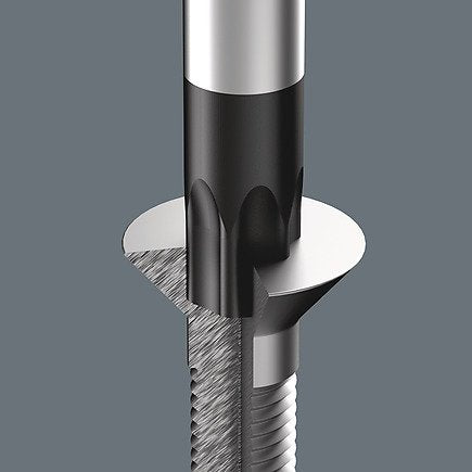 Wera 367 Taller Torx-Destornillador Tamaño Destornillador T 20