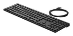EAN 0194721888419 - HP 320K Wired Keyboard teclado Oficina USB Negro imagen 8