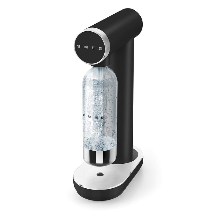 Smeg Wassersprudler Skc01blm, 800ml Flasche, Mattschwarz