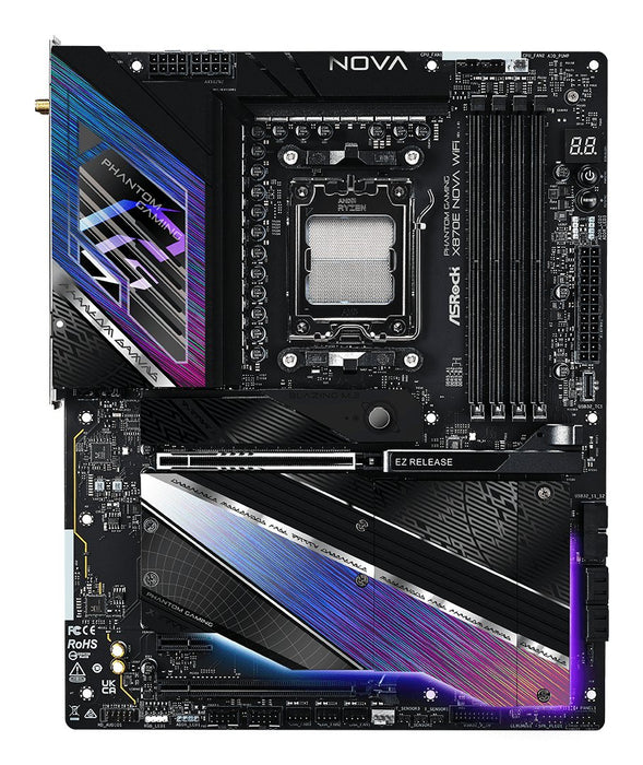 EAN 4710483949654 - Asrock MK X870E NOVA WIFI AMD X870E Zócalo AM5 ATX imagen 3