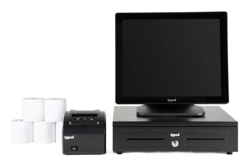 Iggual Pack Completo Tpv 17 Aio Tp8002 Iron-Hd