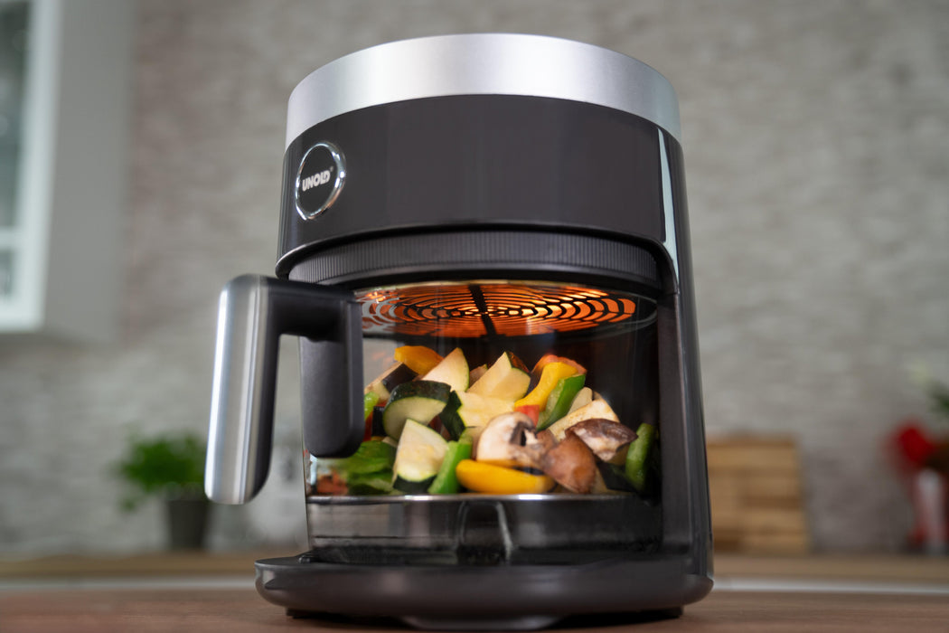 EAN 4011689586958 - Unold 58695 freidora Sencillo 3,5 L Independiente 1200 W Freidora de aire caliente Negro imagen 5