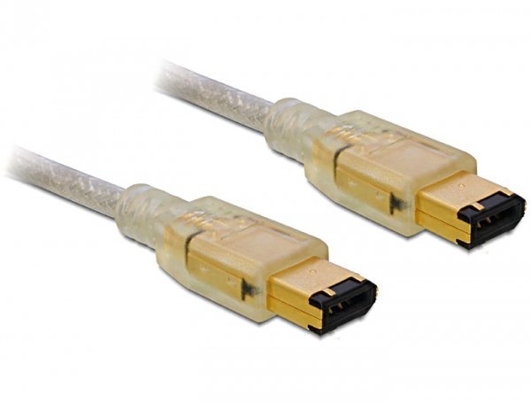Delock Cable Firewire 6 Pin Stecker > 6 Pin Stecker 1 M