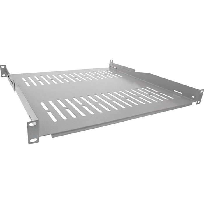 Inline® 19" Shelf, 450mm, 50kg, 1u, Ral 7035 Gris