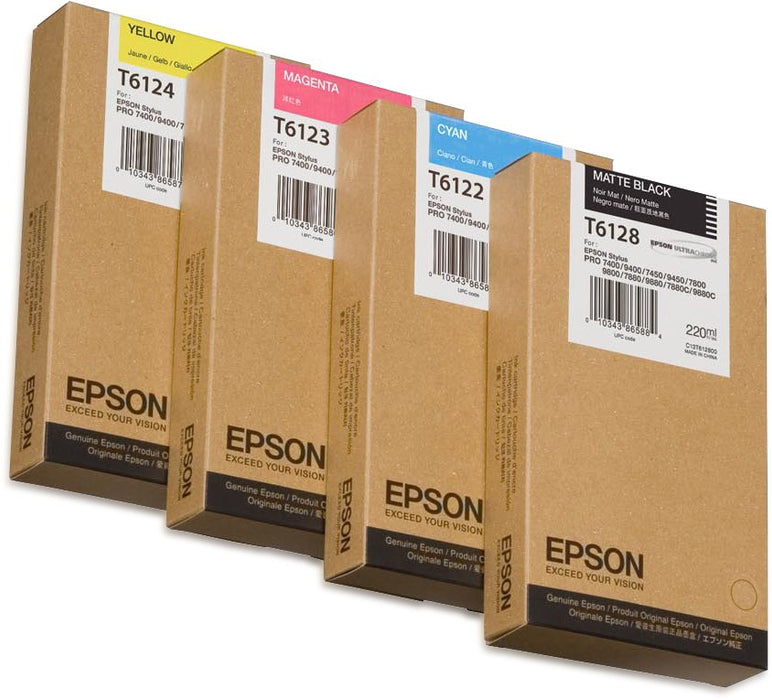 EAN 0010343865853 - Epson T6122 cartucho de tinta 1 pieza(s) Original imagen 1