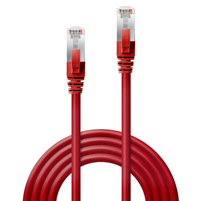 EAN 4002888456210 - Lindy 45621 cable de red Rojo 0,5 m Cat6 S/FTP (S-STP) imagen 3