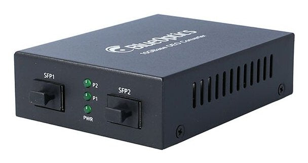 Blueoptics 10g Ethernet Convertidor De Medios 2x Sfp+ (Sr & Rj45 80 M)