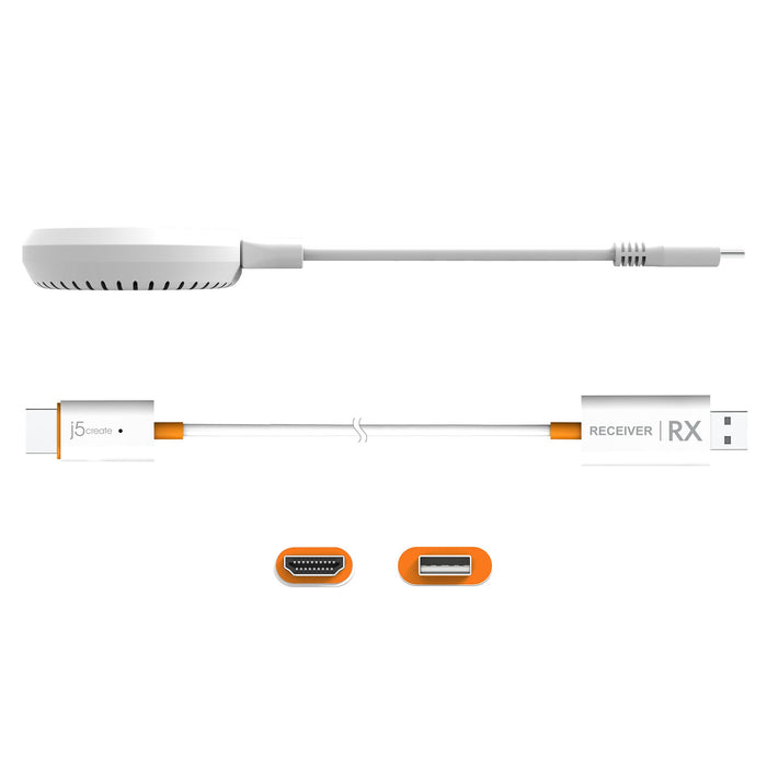 EAN 4712795086140 - j5create JVAW62 adaptador de pantalla inalámbrico imagen 3