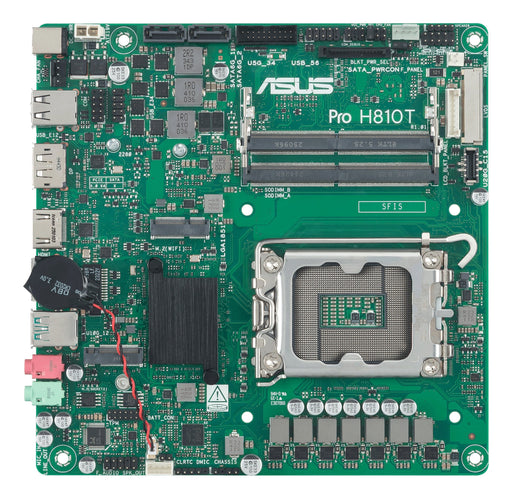 EAN 4711636101325 - ASUS Pro H810T-CSM Intel H810 LGA 1851 (Socket V1) mini ITX imagen 1