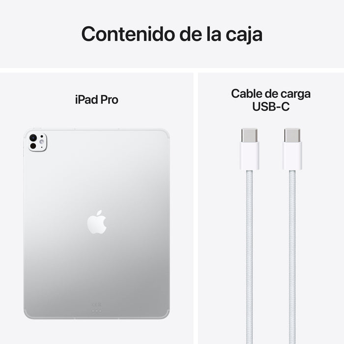 EAN 0195950404586 - Apple iPad Pro 5G Apple M LTE-TDD & LTE-FDD 512 GB 33 cm (13") 12 GB Wi-Fi 7 (802.11be) iPadOS 26 Plata imagen 9