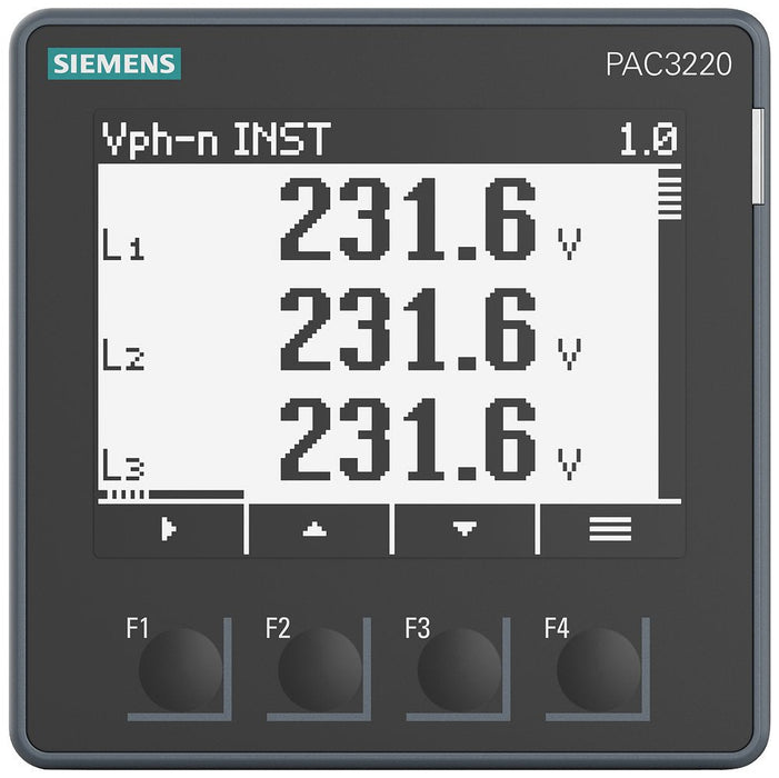 Siemens Sentron, 7km3220-0ba01-1da0 Messgert, 7km Pac3220