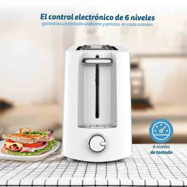 EAN 8426156017471 - Grunkel TS-MAXISTEEL tostadora 6 1 rebanada(s) 1000 W Acero inoxidable imagen 3
