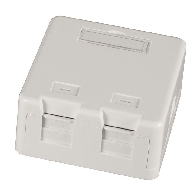 Efb Keystone Verteilerbox Aufputz, 1-Port, Staubschutz Selbstschlieend