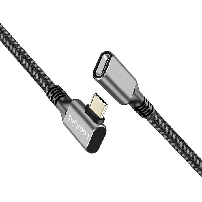 EAN 4052792074383 - LogiLink CUA0110 cable USB USB 3.2 Gen 2 (3.1 Gen 2) 0,5 m USB C Negro, Gris imagen 2